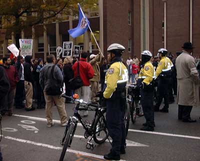 Picture from protest