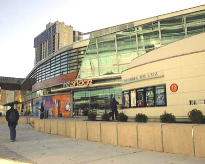 Outside view of The Bridge