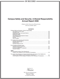 Annual Crime Report 08