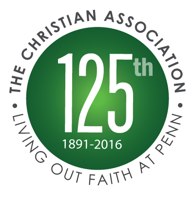 The Christian Association 125th Anniversary logo (1891-2016)