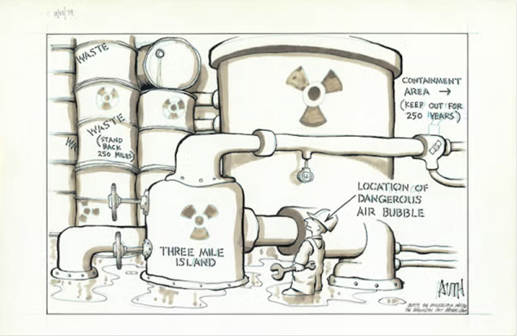 caption: A 1979 cartoon by Tony Auth for The Philadelphia Inquirer.