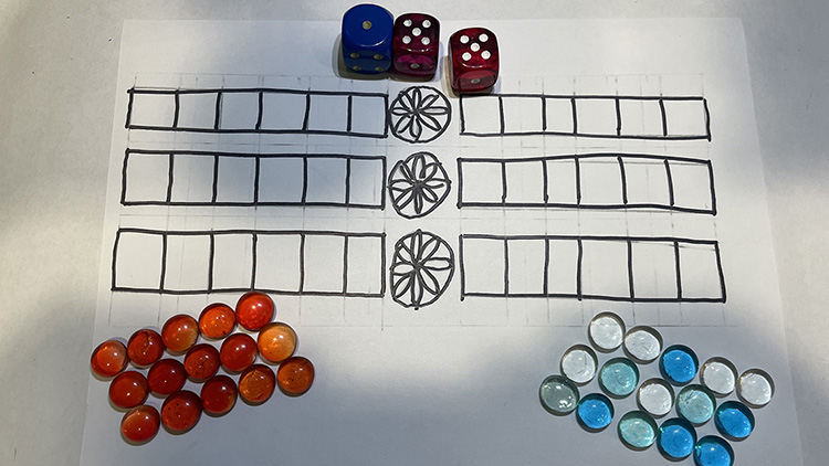 At-Home Anthro Live: Ludus Duodecim Scripta: Make and Play an Ancient Roman Game