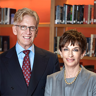 caption: Stewart Colton and Judy Colton