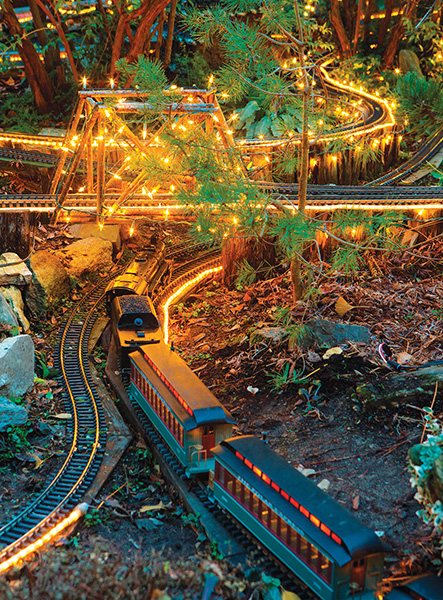 Morris Arboretum Holiday Garden Railway