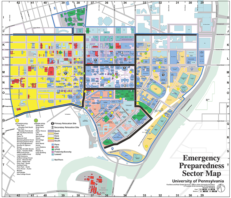 Emergency Preparedness Sector Map