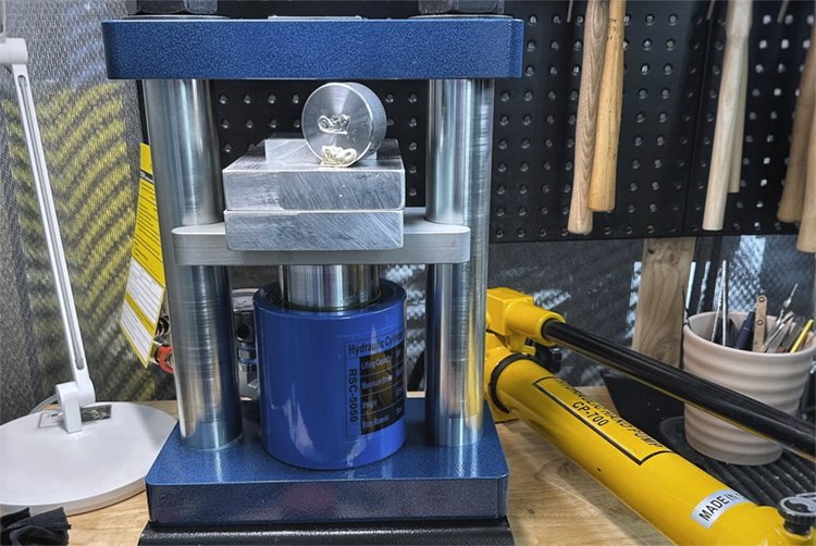 Intro to Metals and Jewelry: Medical Themed Impression Dies