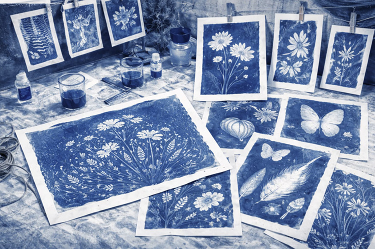 Cyanotype Creation