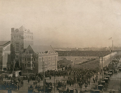 Franklin Field in 1910.