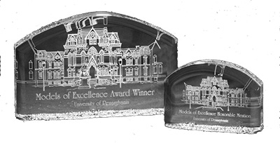 Models of Excellence award
