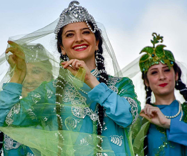 caption: Silk Road Dance Company shown at the D.C. Capitol Fiesta Asia. Photo by Angela N.