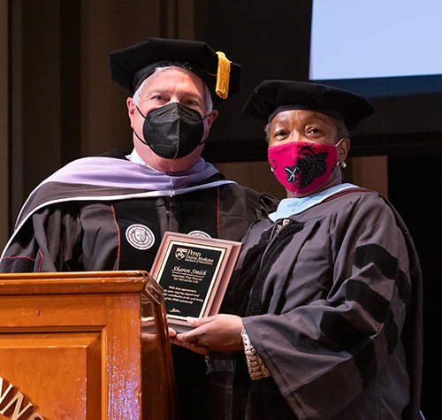 caption: Mark Wolff and Sharon Smith