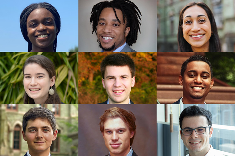Nine 2022 Thouron Scholars | University of Pennsylvania Almanac