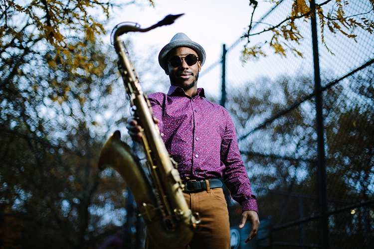 caption: Tivon Pennicott of Tivon Pennicott Duo. Photo credit: Tivon Pennicott.