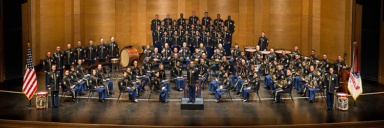 caption: Army Field Band and Soldiers’ Chorus.