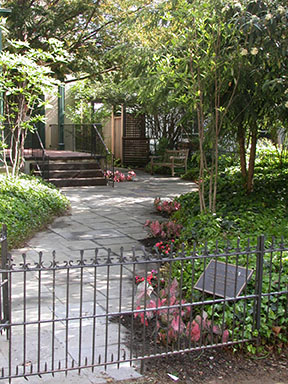 Class of 1942 Garden at Kelly Writers House