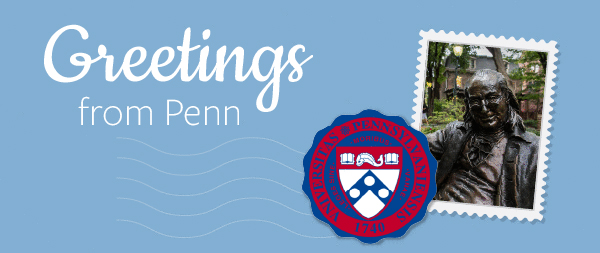 Greetings From Penn e-Card logo