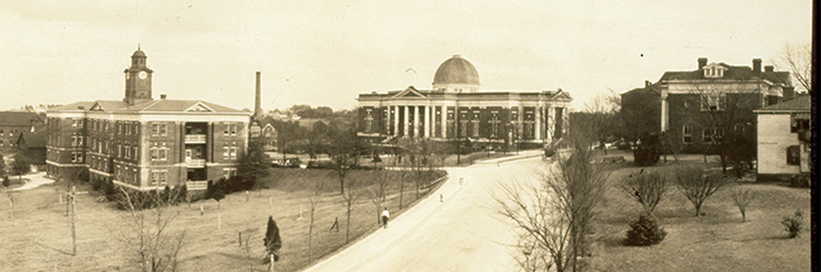 caption: The campus of Tuskegee University in Alabama in 1916.